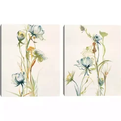 New Kirklands Home Jardine Late Summer Canvas Art Prints, Set of 2