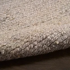 Kirklands Home Jaxon Natural Jute Area Rug, 4x6 Gray