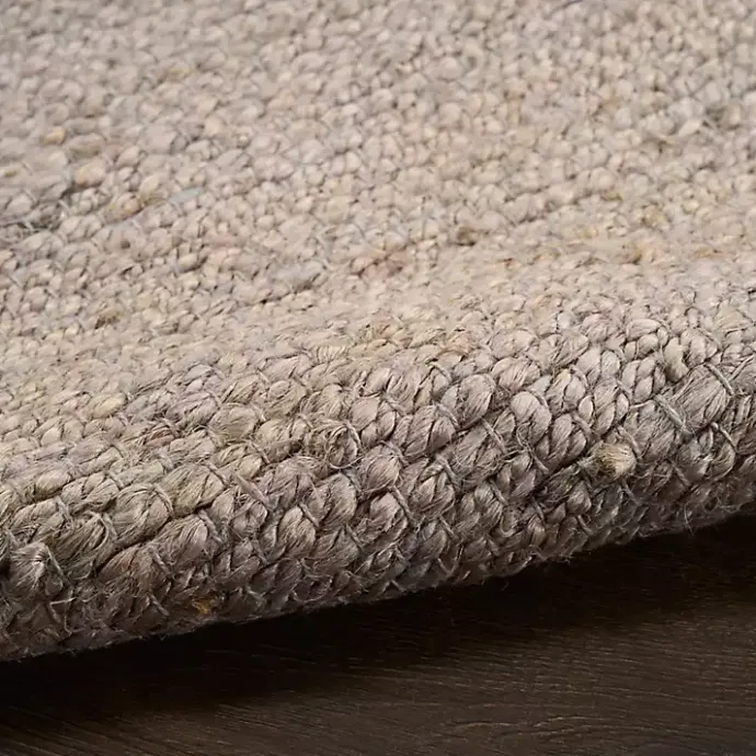 Kirklands Home Jaxon Natural Jute Area Rug, 4x6 Gray