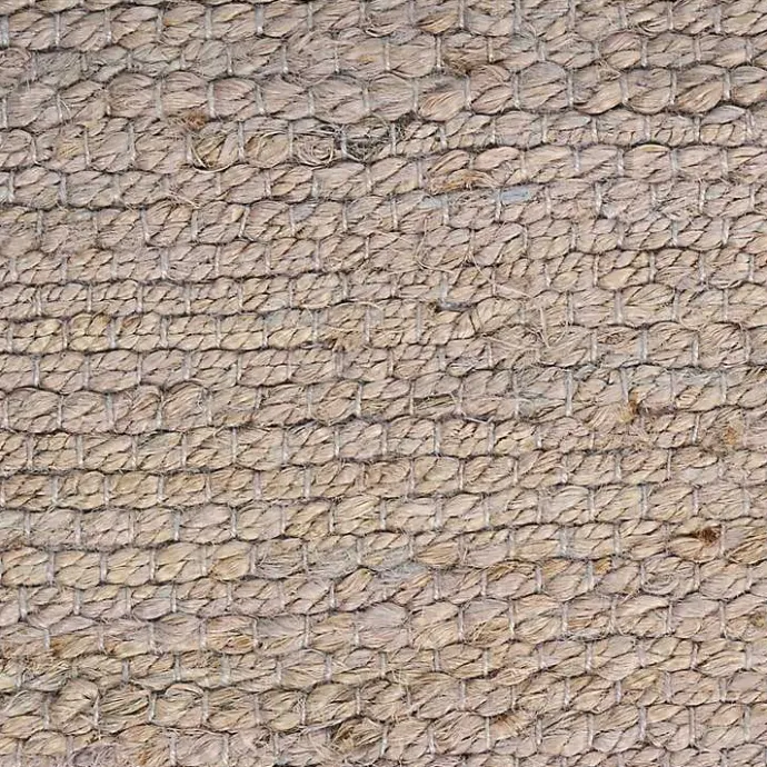 Kirklands Home Jaxon Natural Jute Area Rug, 4x6 Gray