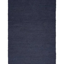 Discount Kirklands Home Jaxon Navy Natural Jute Area Rug, 4x6 Blue