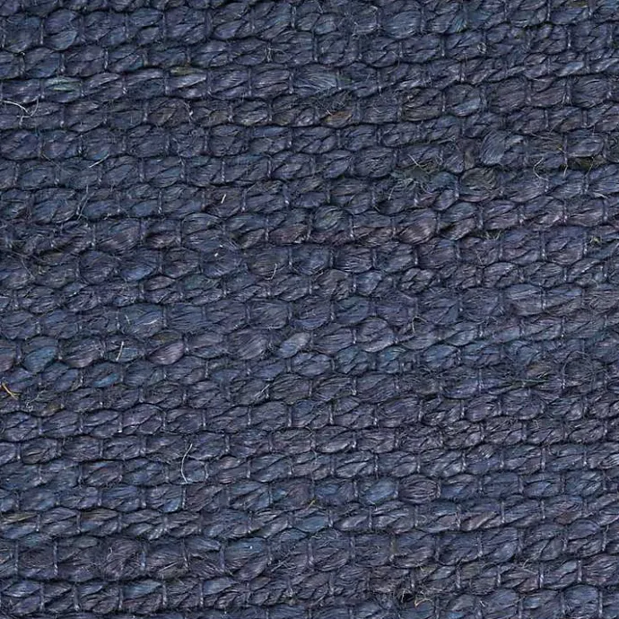 Discount Kirklands Home Jaxon Navy Natural Jute Area Rug, 4x6 Blue