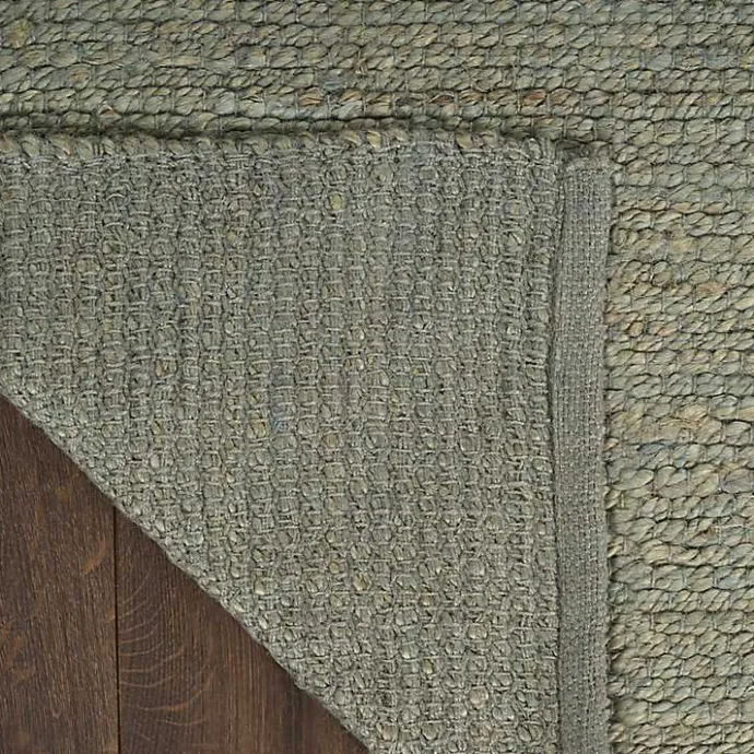 Outlet Kirklands Home Jaxon Sage Natural Jute Area Rug, 4x6 Green