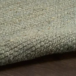 Kirklands Home Jaxon Sage Natural Jute Area Rug, 8x10 Green