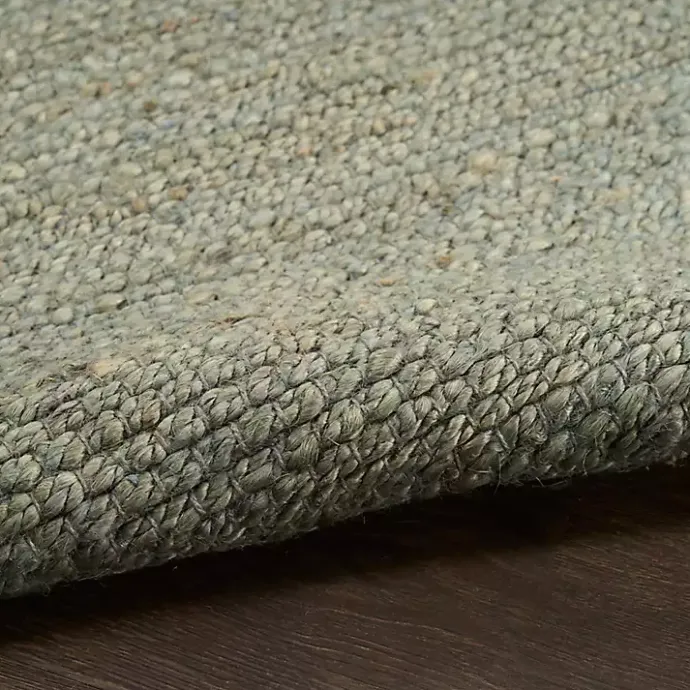 Kirklands Home Jaxon Sage Natural Jute Area Rug, 8x10 Green