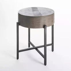 New Kirklands Home Jodi Mango Wood Side Table