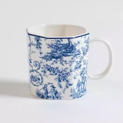 Kirklands Home Jolie Toile Mug