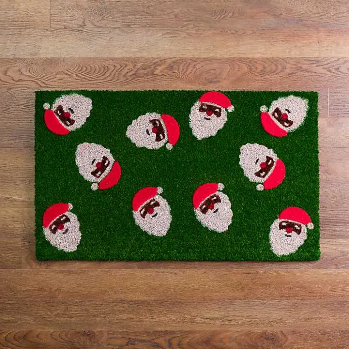 Best Kirklands Home Jolly Santa Christmas Doormat