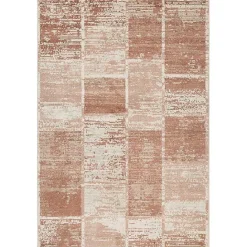 Online Kirklands Home Jordan Aly Sand Modern Area Rug, 5x7 Red