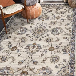Hot Kirklands Home Jordan Bea Charcoal Area Rug, 7x10