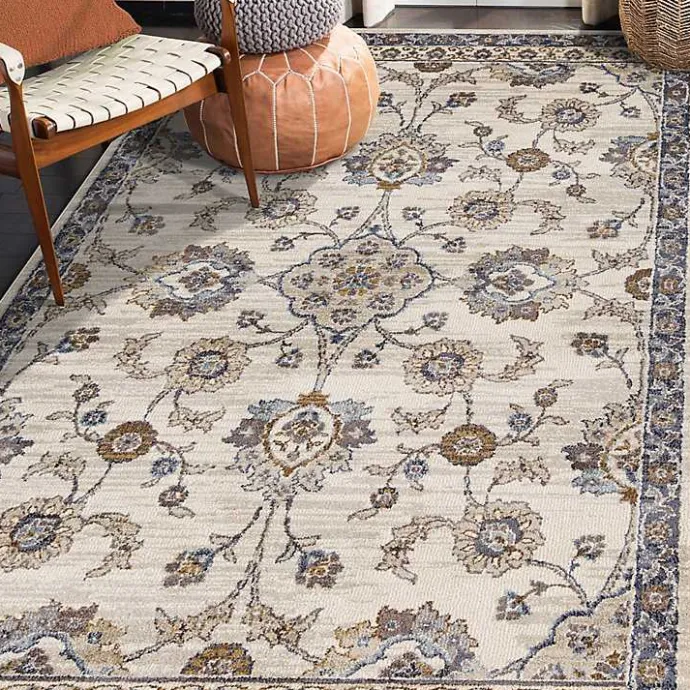 Hot Kirklands Home Jordan Bea Charcoal Area Rug, 7x10