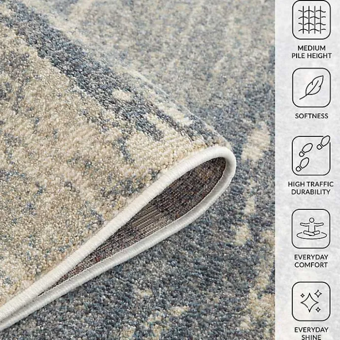 Kirklands Home Jordan Delia Area Rug, 7x10 Gray