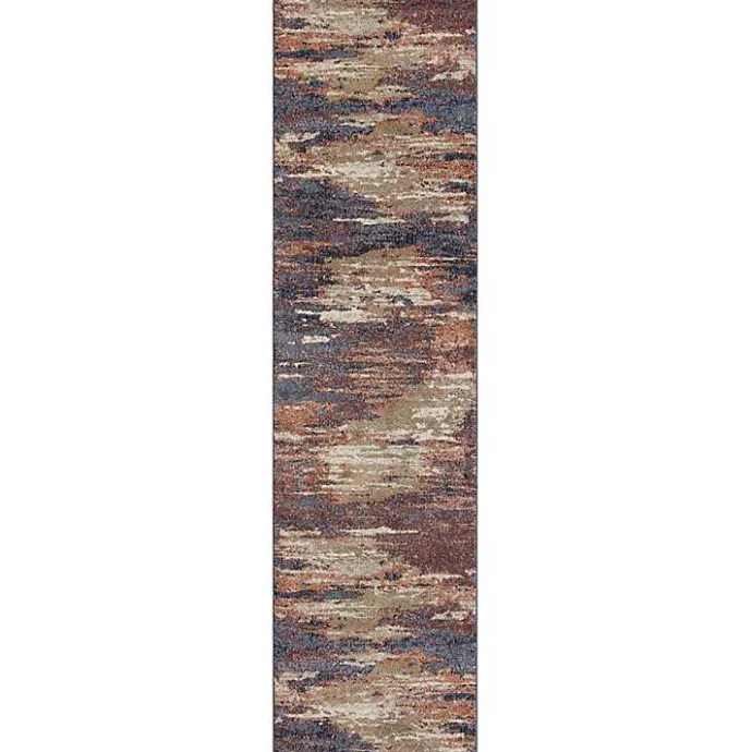 Best Kirklands Home Jordan Delia Rust Runner, 2x10 Multi
