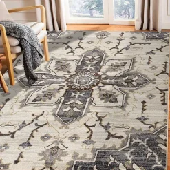Kirklands Home Jordan Eva Medallion Area Rug, 5x7