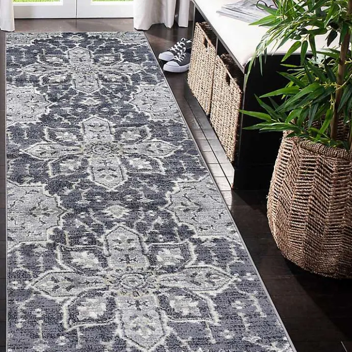 Discount Kirklands Home Jordan Eva Medallion Runner, 2x10 Purple