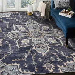 Outlet Kirklands Home Jordan Eva Medallion Area Rug, 6x9 Purple