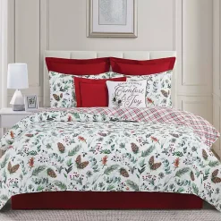 Discount Kirklands Home Jovie Pinecone 3-pc. Full/Queen Quilt Set