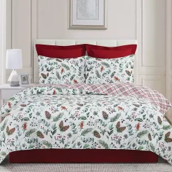 Discount Kirklands Home Jovie Pinecone 3-pc. Full/Queen Quilt Set