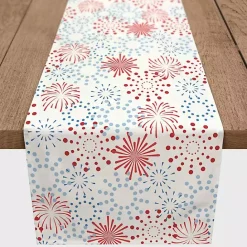 Clearance Kirklands Home July 4th Fireworks Decorative Table Runner