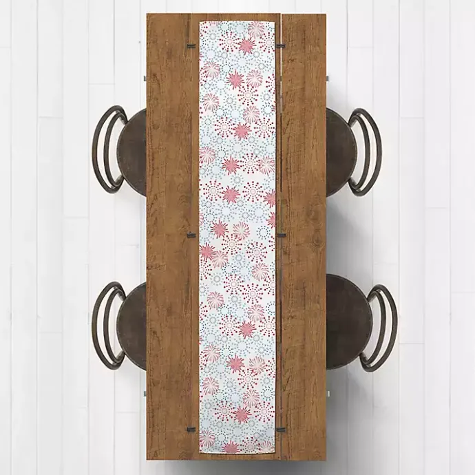 Clearance Kirklands Home July 4th Fireworks Decorative Table Runner