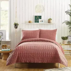 Hot Kirklands Home Justina Blakeney 3-pc. Full/Queen Quilt Set Red