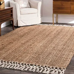 Best Kirklands Home Jute Hand Woven Reese Area Rug