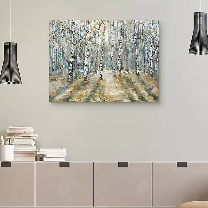 New Kirklands Home Kaleidoscope Trees II Canvas Art Print, 40x30 in.