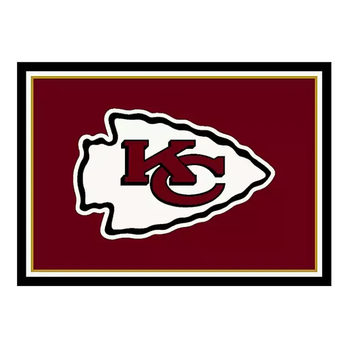 Hot Kirklands Home Kansas City Chiefs Area Rug, 4x6 Red