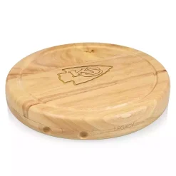 New Kirklands Home Kansas City Chiefs Cheese Board and Tool Set Tan