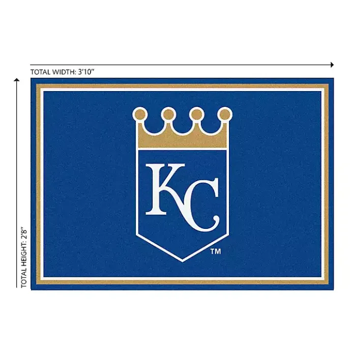 Online Kirklands Home Kansas City Royals Spirit Rug, 3x4 Blue