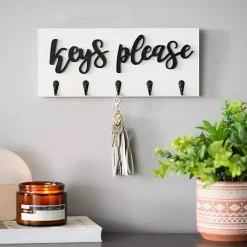 Hot Kirklands Home Keys Please Wooden Hooks