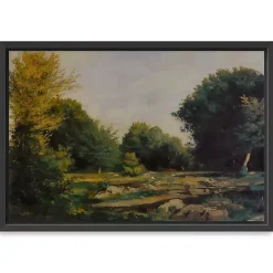 Discount Kirklands Home La Clairiere Framed Canvas Art Print, 18x26