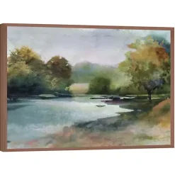 New Kirklands Home Lacu II Framed Canvas Art Print
