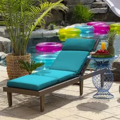 Hot Kirklands Home Lake Leala Outdoor Chaise Cushion Blue