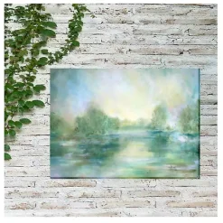 Outlet Kirklands Home Lake View Outdoor Canvas Art Print