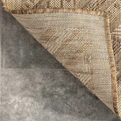 Kirklands Home Landy Aztec Outdoor Rug, 5x8 Tan