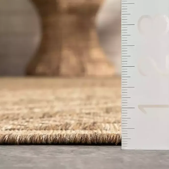 Kirklands Home Landy Aztec Outdoor Rug, 8x10 Tan