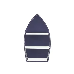 Discount Kirklands Home Large Navy and White Rowboat Bookshelf, 30 in.