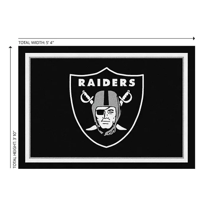 Online Kirklands Home Las Vegas Raiders Area Rug, 4x6 Blue