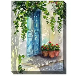 Hot Kirklands Home Late Day Shadows Outdoor Canvas Art Print