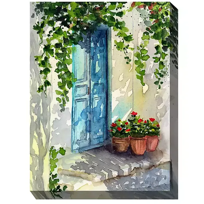 Hot Kirklands Home Late Day Shadows Outdoor Canvas Art Print