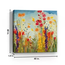 Discount Kirklands Home Laughter Giclee Canvas Art Print, 40x40 in. Multi