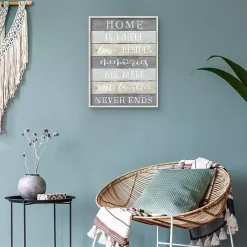 Sale Kirklands Home Laughter Never Ends Framed Canvas Art Print