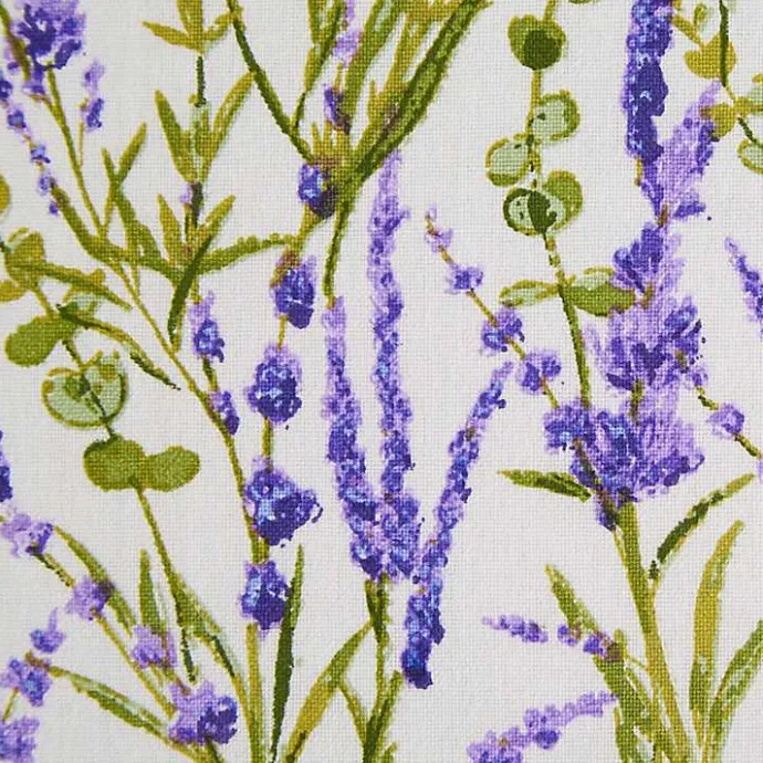 Kirklands Home Lavender Fields Round Tablecloth