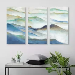 Clearance Kirklands Home Layered View I Canvas Art Prints, Set of 3