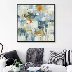 New Kirklands Home Layers of Life II Framed Canvas Art Print