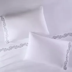 Sale Kirklands Home Leafy Vine Hem Microfiber 4-pc. Full Sheet Set