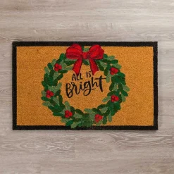 Best Kirklands Home LED All is Bright Christmas Doormat