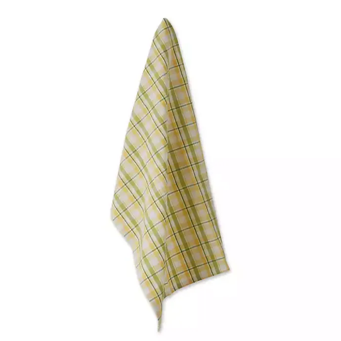 Best Kirklands Home Lemon Plaid 2-pc. Potholder and Kitchen Towel Set