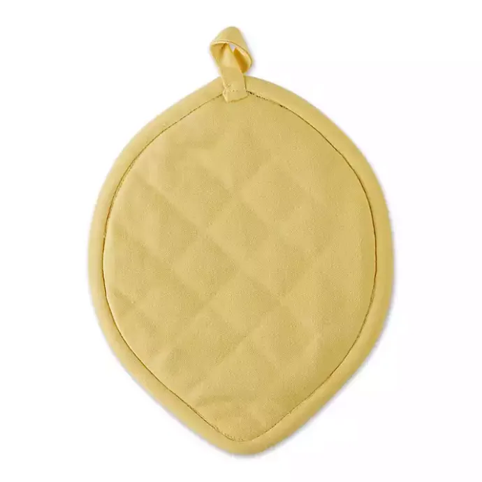 Best Kirklands Home Lemon Plaid 2-pc. Potholder and Kitchen Towel Set